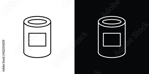 Can food icons pack suitable for web and infographics