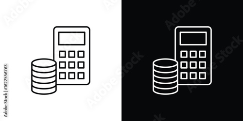 Budget icons pack suitable for web and infographics