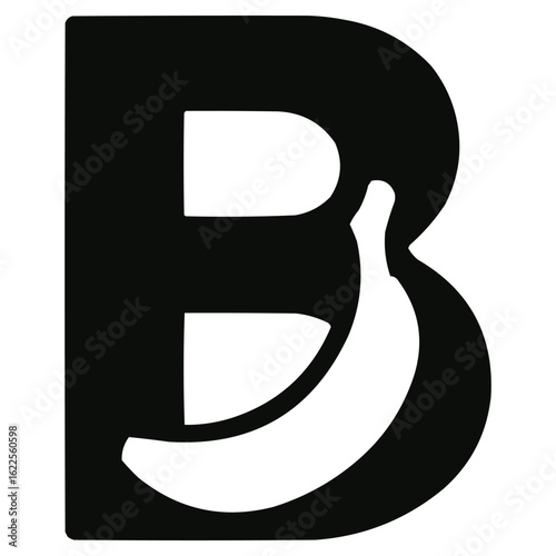 3D letter A icon in black vector design with modern technology style