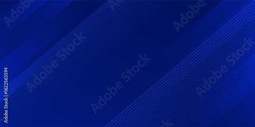 Abstract blue sporty background vector template with sparkling lines and lights.