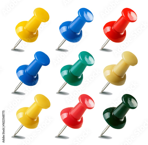 Colorful Push Pins