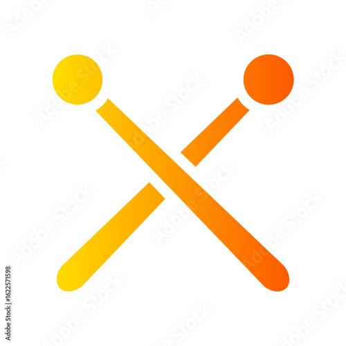 drumsticks gradient icon