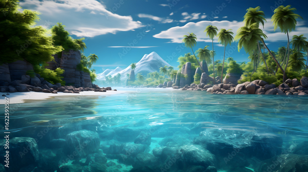 Obraz premium tropical island in thailand
