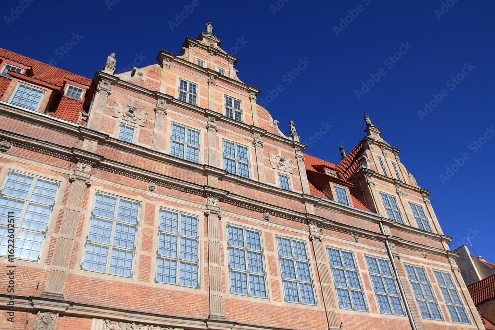 Fototapeta premium Brama Zielona in Gdansk city, Poland