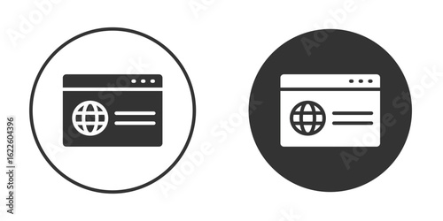 Website UI design icon in glyph style for web Design. UI UX icons