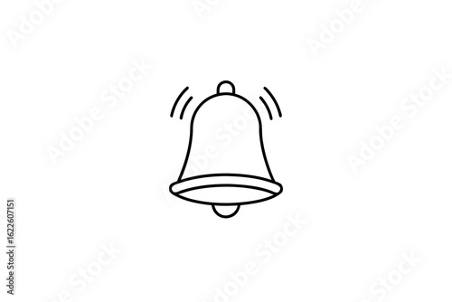 school bell ringing icon alert time sound