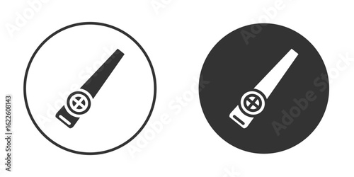 Kazoo icon in glyph style for web Design. UI UX icons