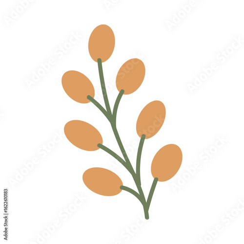 vector illustration of a flower