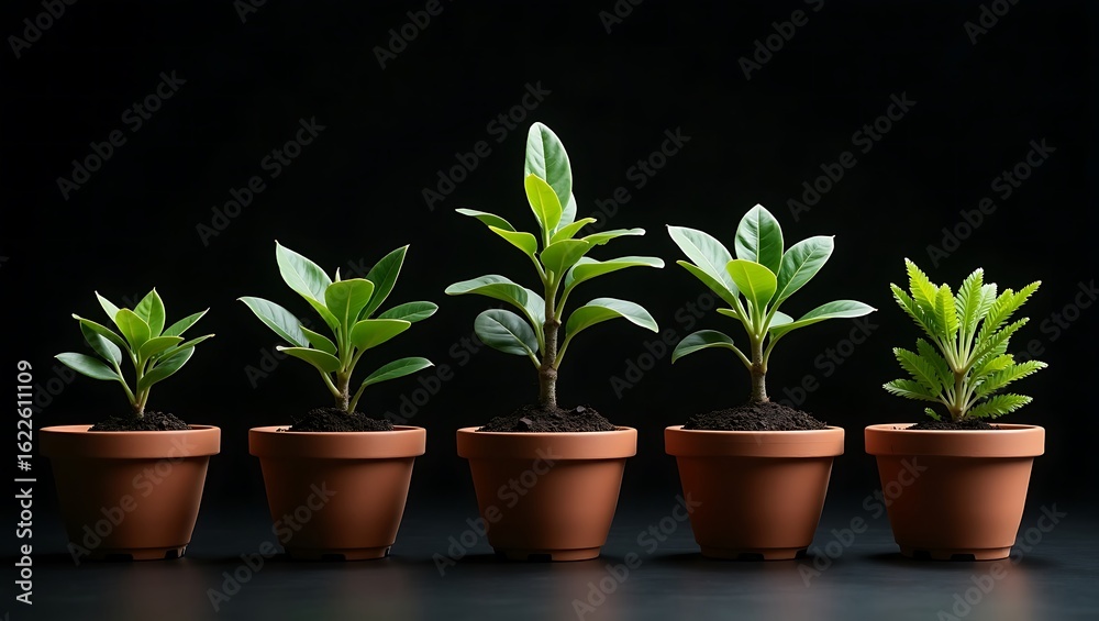 Obraz premium Miniature Ecosystem Photography