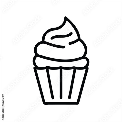  cake pastry bakery bred icon vector