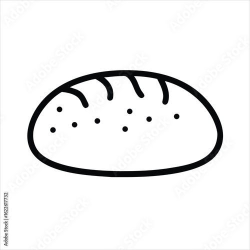  cake pastry bakery bred icon vector