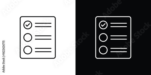 Quota icon vector logo outline. thin line symbols
