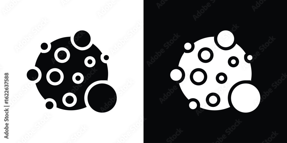 Fototapeta premium Cancer icon set Vector Design for mobile concept and web design.