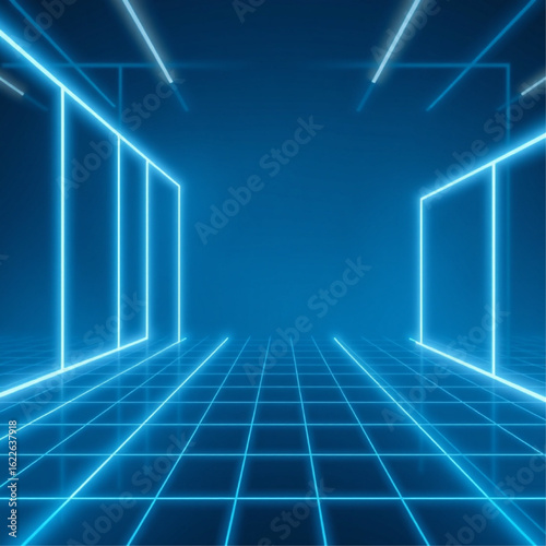 AI Technology Background.