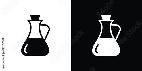 Vinegar icon set Vector Design for mobile concept and web design.