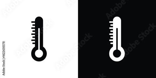 Thermometer icon set Vector Design for mobile concept and web design.