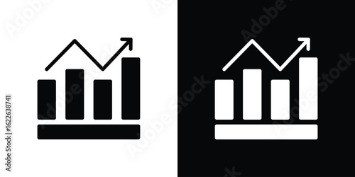 Stagflation icon set Vector Design for mobile concept and web design.
