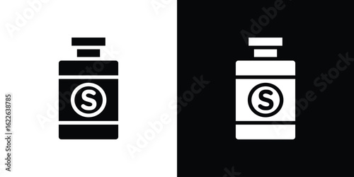 Solvent icon set Vector Design for mobile concept and web design.