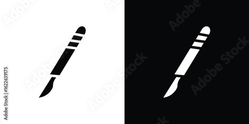 Scalpel icon set Vector Design for mobile concept and web design.