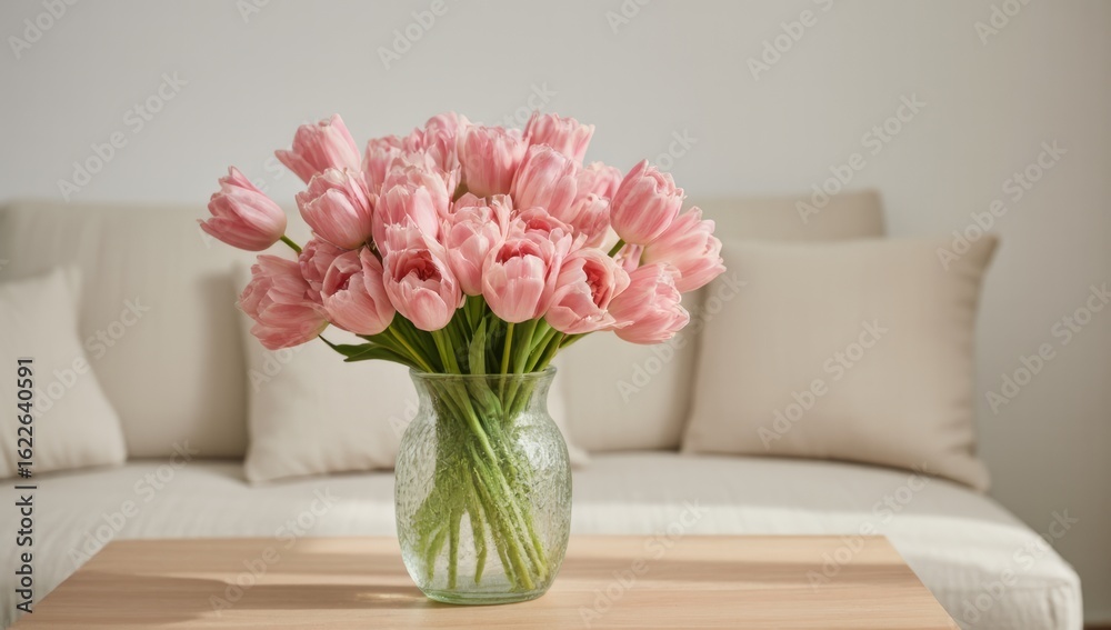 Fototapeta premium The gentle tweet of tulips