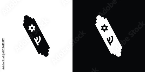 Mezuzah icon set Vector Design for mobile concept and web design.