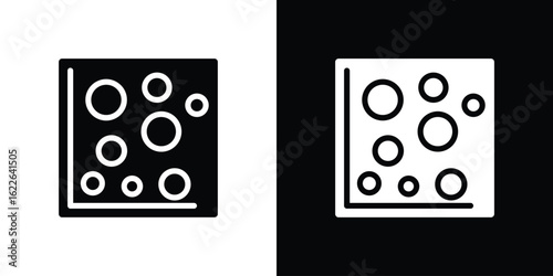 Heat Map icon set Vector Design for mobile concept and web design.