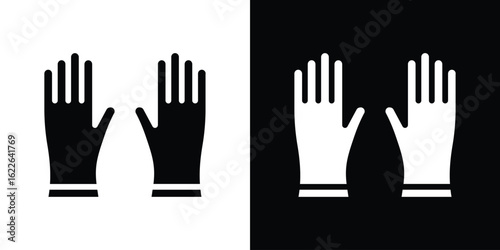 Gloves icon set Vector Design for mobile concept and web design.