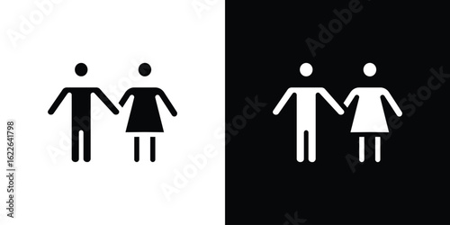 Girlfriend icon set Vector Design for mobile concept and web design.