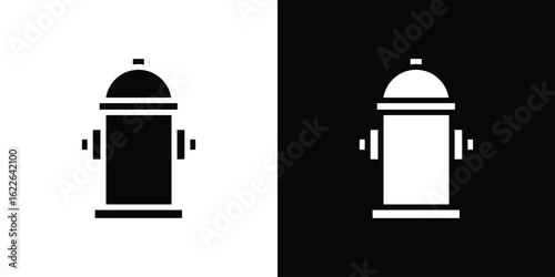Fire hydrant icon set Vector Design for mobile concept and web design.