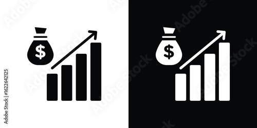 Fiscal policy icon set Vector Design for mobile concept and web design.