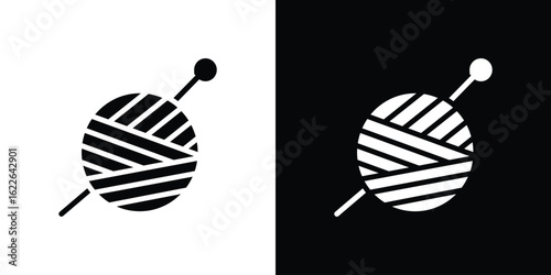 Crochet icon set Vector Design for mobile concept and web design.