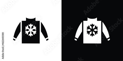 Christmas sweater icon set Vector Design for mobile concept and web design.