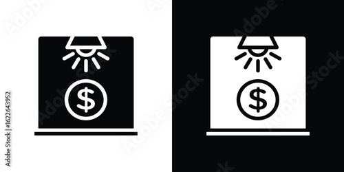 Business incubator icon set Vector Design for mobile concept and web design.