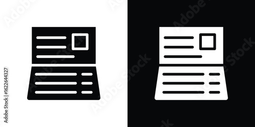 Bankbook icon set Vector Design for mobile concept and web design.