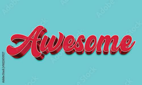 3d text effect