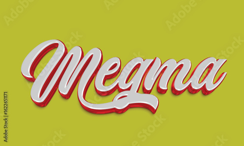3d text effect