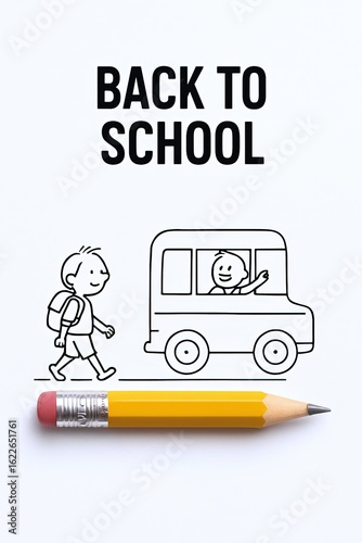 Back to School Photo-Illustration