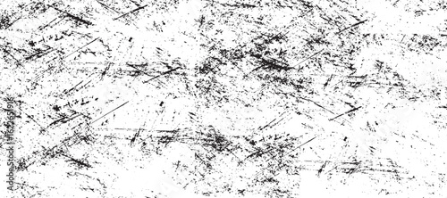 Dirty or dust film grain speck grit grunge overlay  Speckle grain dot white paper noise texture with distress effect vector illustration pattern background. 