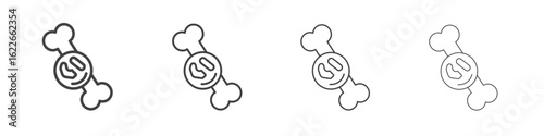 Multiple myeloma icon concept Linear Pictogram. Simple element illustration.