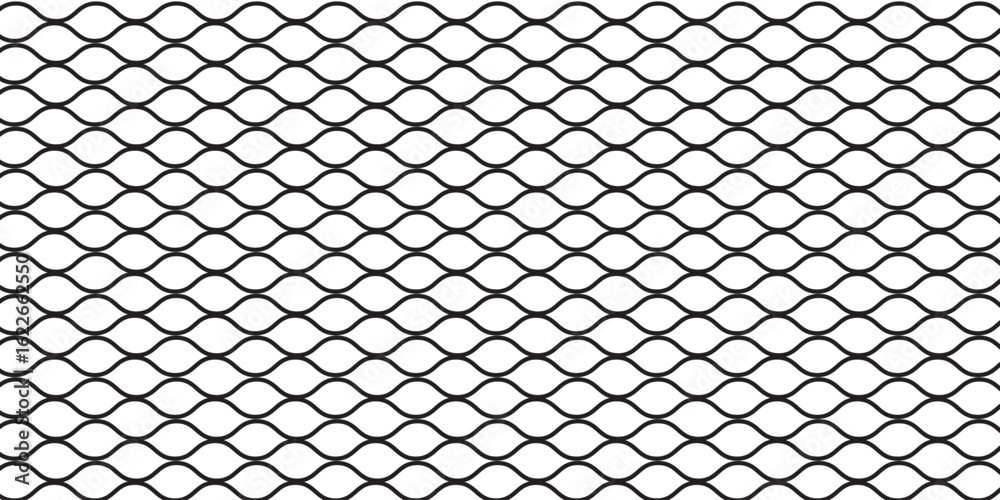 Fototapeta premium Mesh texture for fishing nets. Seamless pattern for sportswear or soccer goal, volleyball net, basketball hoop, hockey, athletics. Abstract net background for sports.
