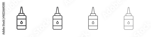 Glue icon concept Linear Pictogram. Simple element illustration.