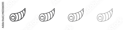 Cornucopia icon concept Linear Pictogram. Simple element illustration.