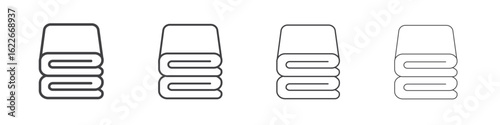 blanket icon concept Linear Pictogram. Simple element illustration.