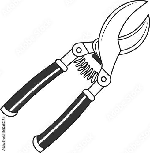 Vector illustration of a knife icon isolated on a white background