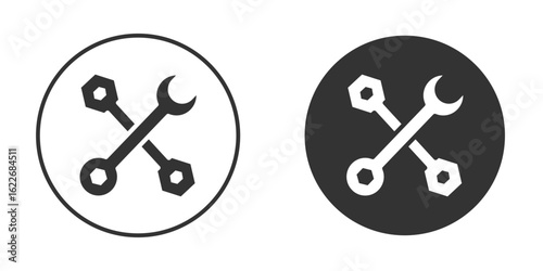 Tools icon clipart vector designs for graphic projects