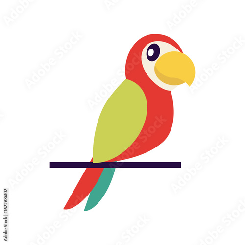 Pappagallo colorato