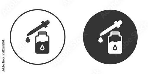 Serum icon clipart vector designs for graphic projects