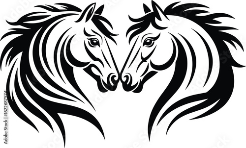 Wallpaper Mural Horse Svg, Hand Drawn Horse Head Svg Torontodigital.ca