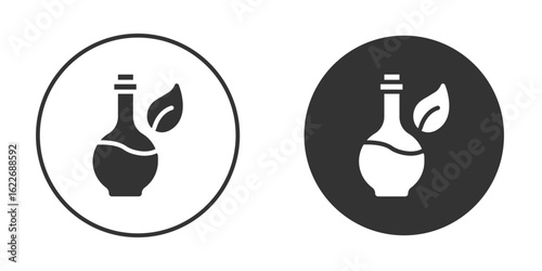 Massage oil icon clipart vector designs for graphic projects