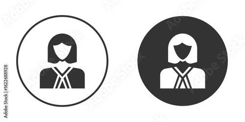 Lawyer icon clipart vector designs for graphic projects
